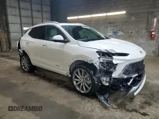 2024 Buick Encore GX Avenir with VIN KL4AMGSL5RB005019, listed as a Copart auction lot 58212105 with 9,430 mi miles and Salvage title. Bid and sale history available at DreamBid. Image 4.