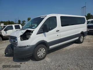 2016 Ford Transit Wagon XL with VIN 1FBZX2ZMXGKB12876, listed as a Copart auction lot 70931124 with 113,715 mi miles and Salvage Title. Bid and sale history available at carsss.com. Image 1.
