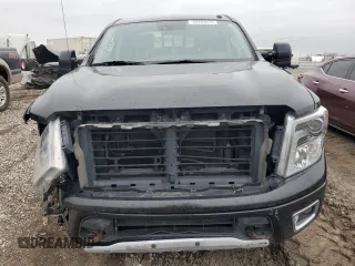 2018 Nissan Titan Pro-4X z VIN 1N6AA1E58JN523036, wystawiony jako Copart lot #45383075 z przebiegiem 153 047 mil mil oraz Czysty tytuł • Clean title. Historia ofert i sprzedaży dostępna na DreamBid. Obrazek 5.