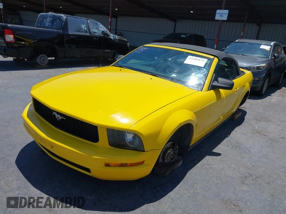 2006 Ford Mustang Standard with VIN 1ZVFT84N365221851, listed as a IAAI auction lot 42483874 with 125,326 mi miles and . Bid and sale history available at DreamBid. Image 2.