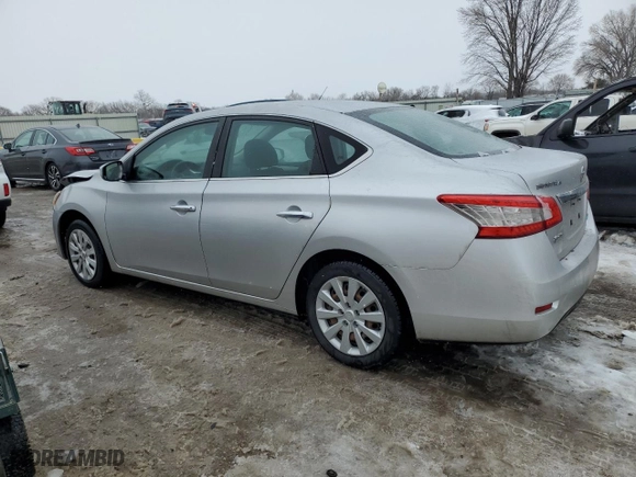 2014 Nissan Sentra SR with VIN 3N1AB7AP6EY224036, listed as a Copart auction lot 41461115 with 151,568 mi miles and Salvage Title. Bid and sale history available at carsss.com. Image 2.