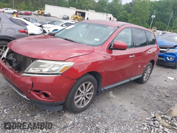 2013 Nissan Pathfinder SV with VIN 5N1AR2MM1DC678209, listed as a IAAI auction lot 42138615 with 200,000 mi miles and . Bid and sale history available at DreamBid. Image 17.