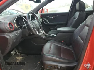2019 Chevrolet Blazer RS z VIN 3GNKBJRS6KS621369, wystawiony jako Copart lot #54591215 z przebiegiem 64 164 mil mil oraz Szkoda całkowita • Salvage title. Historia ofert i sprzedaży dostępna na DreamBid. Obrazek 7.