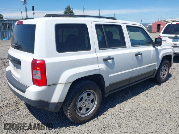 2014 Jeep Patriot Sport with VIN 1C4NJPBA6ED511990, listed as a IAAI auction lot 42644248 with 113,296 mi miles and . Bid and sale history available at DreamBid. Image 4.