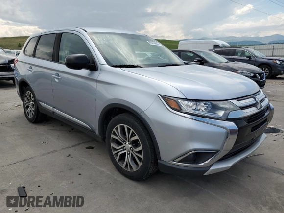2016 Mitsubishi Outlander SE with VIN JA4AZ3A38GZ039195, listed as a Copart auction lot 59016905 with 174,470 mi miles and Salvage title. Bid and sale history available at DreamBid. Image 4.