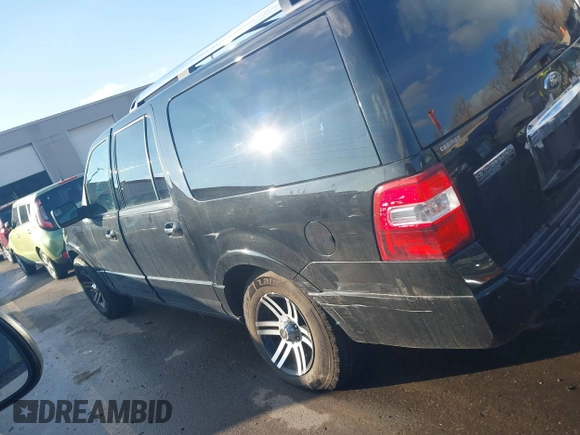 2013 Ford Expedition Max Limited with VIN 1FMJK2A58DEF20200, listed as a IAAI auction lot 41626076 with 164,498 mi miles and . Bid and sale history available at DreamBid. Image 14.