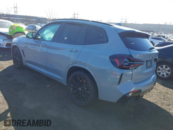 2023 BMW X3 M40i with VIN 5UX83DP00P9S73435, listed as a IAAI auction lot 41874545 with 21,619 mi miles and . Bid and sale history available at DreamBid. Image 3.