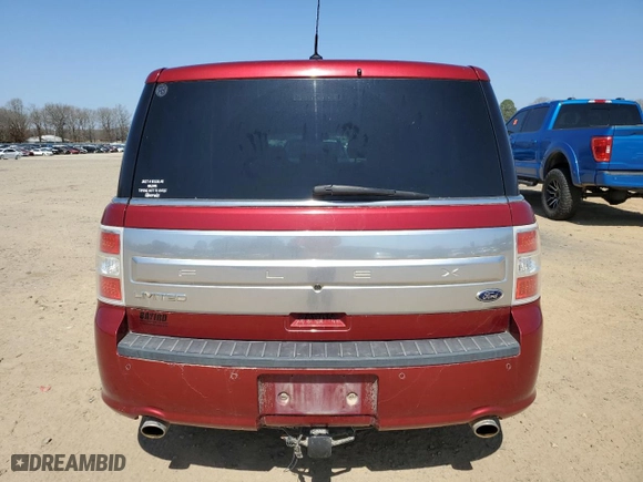 2017 Ford Flex Limited with VIN 2FMGK5D80HBA00706, listed as a Copart auction lot 49107755 with 138,961 mi miles and Clean Title. Bid and sale history available at carsss.com. Image 6.