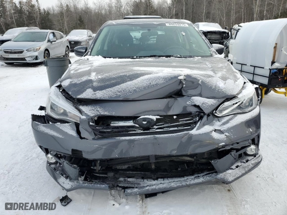 2022 Subaru Impreza Sport with VIN 4S3GTAG68N3702966, listed as a Copart auction lot 89253215 with 66,137 mi miles and Salvage Title. Bid and sale history available at carsss.com. Image 5.