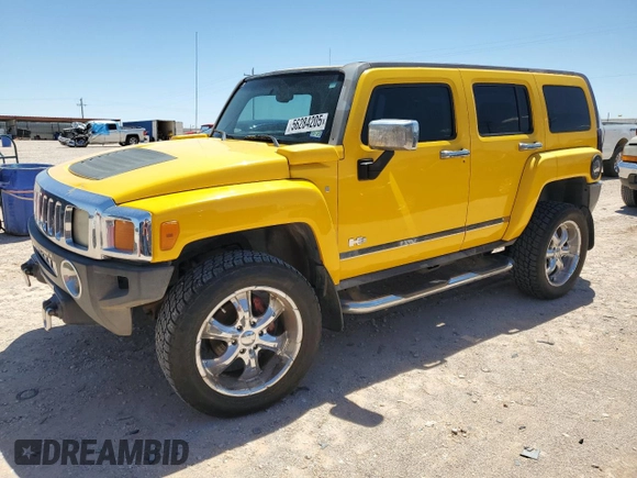 2007 Hummer H3 SUV with VIN 5GTDN13E378134277, listed as a Copart auction lot 56284205 with 135,534 mi miles and Clean Title. Bid and sale history available at DreamBid. Image 1.