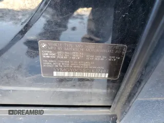 2012 BMW X5 M with VIN 5YMGY0C55CLK27483, listed as a Copart auction lot 85232104 with 116,338 mi miles and Salvage Title. Bid and sale history available at carsss.com. Image 16.