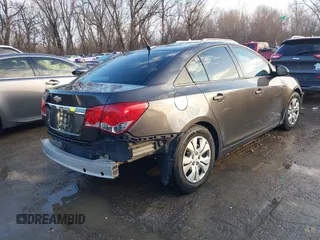 2014 Chevrolet Cruze LS with VIN 1G1PA5SH0E7150807, listed as a IAAI auction lot 41191261 with 180,428 mi miles and . Bid and sale history available at DreamBid. Image 4.