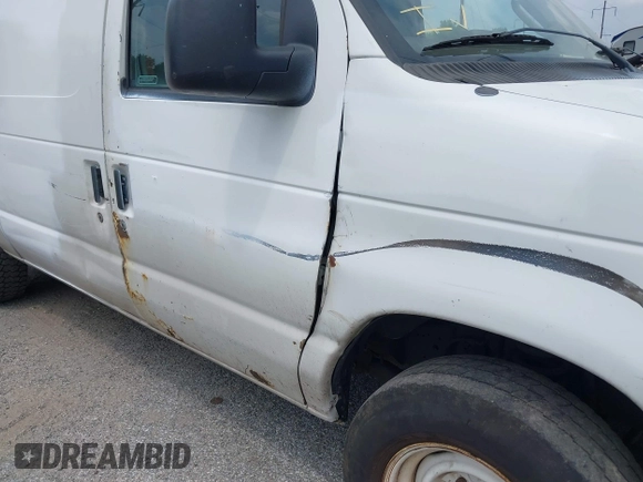 2010 Ford Econoline Cargo Commercial with VIN 1FTNE1EW2ADA91910, listed as a IAAI auction lot 42424530 with 186,898 mi miles and . Bid and sale history available at DreamBid. Image 6.