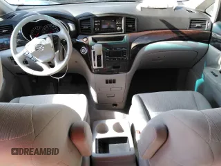 2013 Nissan Quest SV with VIN JN8AE2KP7D9063551, listed as a Copart auction lot 48493155 with 120,689 mi miles and Salvage title. Bid and sale history available at DreamBid. Image 8.