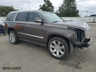 2020 Cadillac Escalade Premium Luxury with VIN 1GYS4CKJ7LR156518, listed as a Copart auction lot 53136925 with 87,706 mi miles and Salvage Title. Bid and sale history available at carsss.com. Image 4.