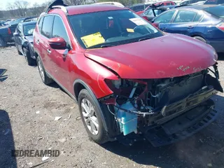 2015 Nissan Rogue S with VIN KNMAT2MT6FP555949, listed as a IAAI auction lot 41817040 with 108,619 mi miles. Bid and sale history available at carsss.com. Image 1.