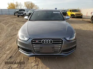 2013 Audi S4 Premium Plus with VIN WAUBGAFL0DA055122, listed as a Copart auction lot 76741884 with 52,248 mi miles and Salvage Title. Bid and sale history available at carsss.com. Image 5.
