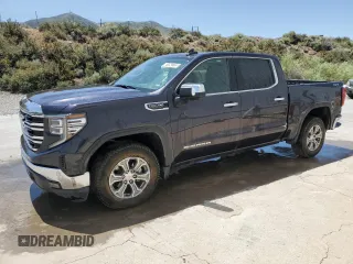 2025 GMC Sierra 1500 SLT z VIN 3GTUUDED1SG250001, wystawiony jako Copart lot #61093725 z przebiegiem 3 030 mil mil oraz Czysty tytuł • Clean title. Historia ofert i sprzedaży dostępna na DreamBid. Obrazek 1.