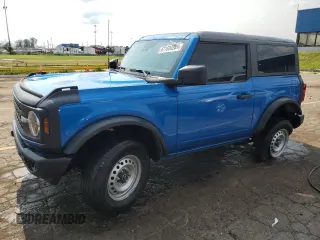 2022 Ford Bronco z VIN 1FMDE5AH8NLB62691, wystawiony jako Copart lot #67160424 z przebiegiem 11 097 mil mil oraz Szkoda całkowita • Salvage title. Historia ofert i sprzedaży dostępna na DreamBid. Obrazek 1.