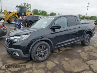 2019 Honda Ridgeline Sport z VIN 5FPYK3F17KB018666, wystawiony jako Copart lot #57882215 z przebiegiem 88 993 mil mil oraz Czysty tytuł • Clean title. Historia ofert i sprzedaży dostępna na DreamBid. Obrazek 1.