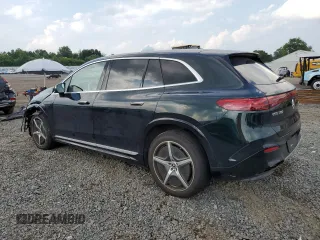 2023 Mercedes-Benz EQS with VIN 4JGDM4EB7PA021547, listed as a Copart auction lot 61556534 with 14,102 mi miles and Salvage Title. Bid and sale history available at carsss.com. Image 2.