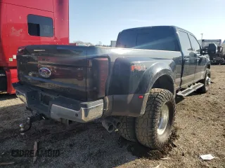 2017 Ford F-350 Lariat with VIN 1FT8W3DT7HEB44652, listed as a Copart auction lot 65071615 with 55,544 mi miles and Salvage title. Bid and sale history available at DreamBid. Image 3.