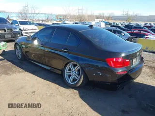 2013 BMW 5 Series 535i with VIN WBAFR7C58DC828041, listed as a IAAI auction lot 41825355 with 81,284 mi miles and . Bid and sale history available at DreamBid. Image 3.