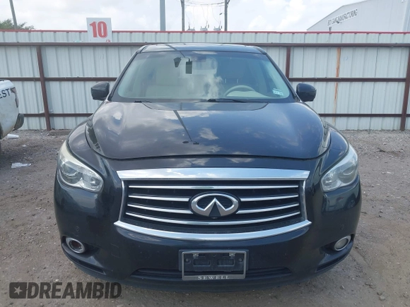 2014 Infiniti QX60 with VIN 5N1AL0MN3EC533821, listed as a IAAI auction lot 42175446 with 161,369 mi miles and . Bid and sale history available at DreamBid. Image 12.