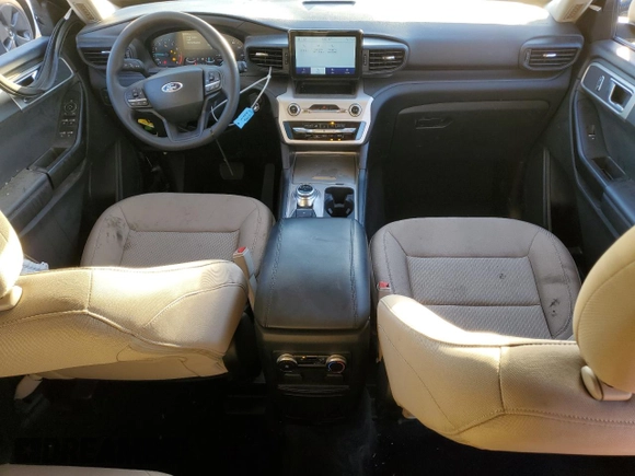 2022 Ford Explorer with VIN 1FMSK8BH7NGC20170, listed as a Copart auction lot 77614674 with 26,896 mi miles and Salvage Title. Bid and sale history available at carsss.com. Image 8.