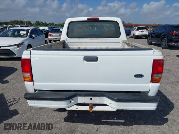 1997 Ford Ranger XLT with VIN 1FTCR10A9VUC16270, listed as a IAAI auction lot 41711036 with 172,726 mi miles. Bid and sale history available at carsss.com. Image 16.