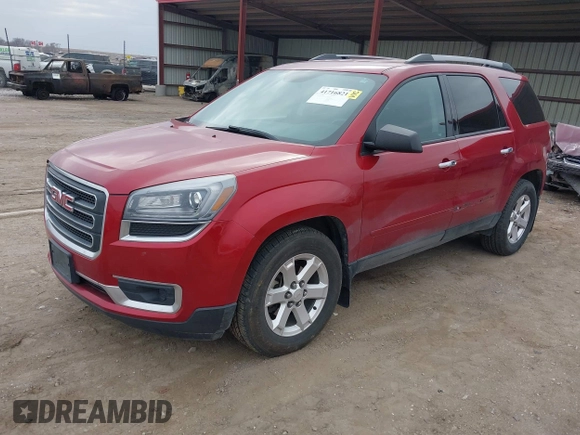 2014 GMC Acadia SLE with VIN 1GKKVPKD6EJ277356, listed as a IAAI auction lot 41716821 with 116,294 mi miles and . Bid and sale history available at carsss.com. Image 17.