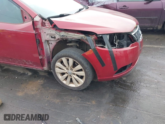 2011 Kia Forte SX with VIN KNAFW4A36B5387987, listed as a IAAI auction lot 41421863 with 157,305 mi miles. Bid and sale history available at carsss.com. Image 12.