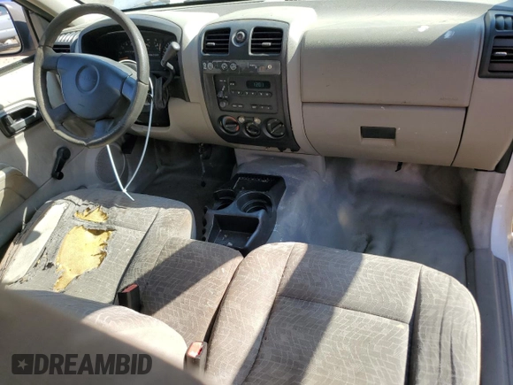 2004 GMC Canyon SLE Z71 with VIN 1GTDT196X48186384, listed as a Copart auction lot 75022394 with 266,456 mi miles and Salvage Title. Bid and sale history available at carsss.com. Image 8.