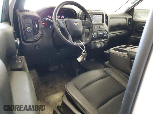 2023 Chevrolet Silverado 1500 Work Truck with VIN 3GCNAAEK8PG355779, listed as a Copart auction lot 50185505 with 152,256 mi miles and Clean Title. Bid and sale history available at DreamBid. Image 8.