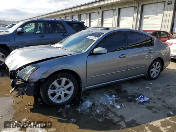 2008 Nissan Maxima 3.5 SL with VIN 1N4BA41E98C805177, listed as a Copart auction lot 41879435 with 212,948 mi miles and Salvage Title. Bid and sale history available at carsss.com. Image 1.
