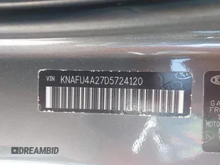 2013 Kia Forte EX with VIN KNAFU4A27D5724120, listed as a IAAI auction lot 42153084 with 154,860 mi miles. Bid and sale history available at carsss.com. Image 9.