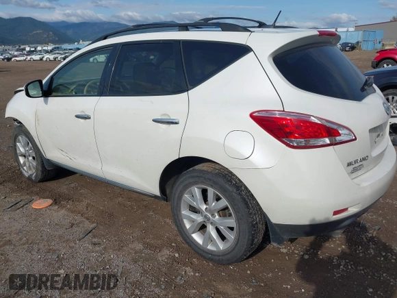 2012 Nissan Murano SV with VIN JN8AZ1MW4CW227051, listed as a IAAI auction lot 40379549 with 178,429 mi miles and . Bid and sale history available at DreamBid. Image 3.