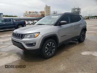 2020 Jeep Compass Trailhawk с VIN 3C4NJDDB7LT171728, выставлен на аукционе Copart как лот 60919295 с пробегом 81 826 миль миль и Списание • Salvage title. История ставок и продаж доступна на DreamBid. Изображение 1.
