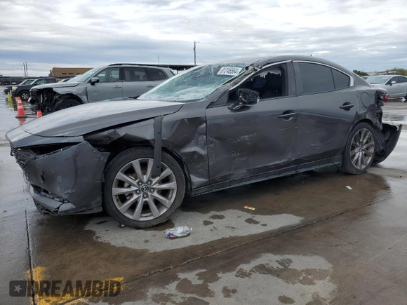 2019 Mazda 3 Preferred with VIN 3MZBPADL2KM112374, listed as a Copart auction lot 81246564 with 54,457 mi miles and Salvage Title. Bid and sale history available at DreamBid. Image 1.