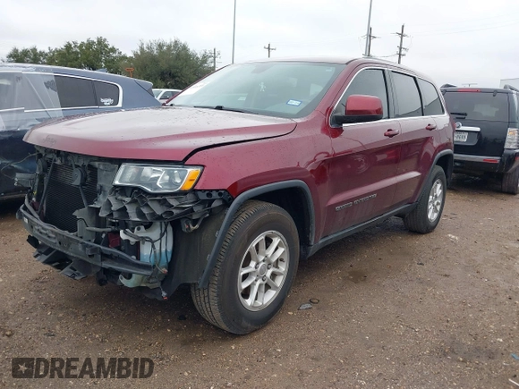 2018 Jeep Grand Cherokee Laredo E with VIN 1C4RJFAG6JC166137, listed as a IAAI auction lot 41416350 with 140,855 mi miles. Bid and sale history available at carsss.com. Image 20.