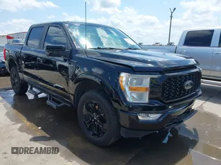 2022 Ford F-150 XL with VIN 1FTFW1E5XNFC27087, listed as a IAAI auction lot 42207284 with 37,745 mi miles and . Bid and sale history available at DreamBid. Image 1.