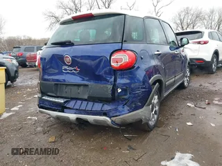 2015 FIAT 500L Urbana Trekking with VIN ZFBCFADH6FZ036980, listed as a IAAI auction lot 41640698 with 106,526 mi miles and . Bid and sale history available at DreamBid. Image 6.