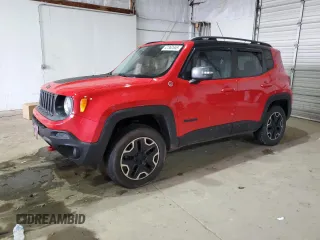 2015 Jeep Renegade Trailhawk z VIN ZACCJBCT3FPB27436, wystawiony jako Copart lot #47362655 z przebiegiem 96 520 mil mil oraz Szkoda całkowita • Salvage title. Historia ofert i sprzedaży dostępna na DreamBid. Obrazek 1.