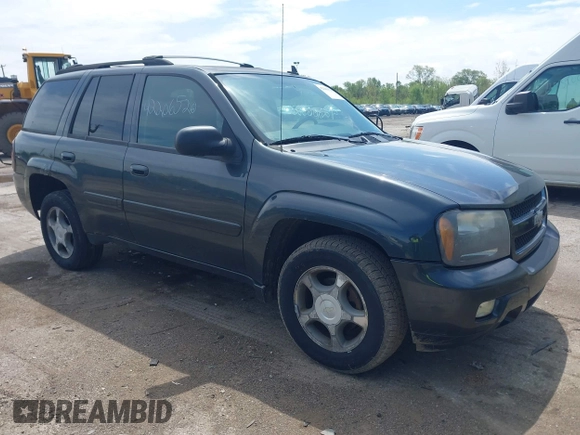 2006 Chevrolet TrailBlazer LS with VIN 1GNDT13S562202185, listed as a IAAI auction lot 42206520 with 192,049 mi miles and . Bid and sale history available at DreamBid. Image 1.