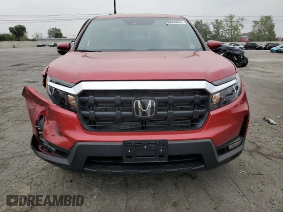 2025 Honda Ridgeline RTL z VIN 5FPYK3F57SB023210, wystawiony jako Copart lot #53093665 z przebiegiem 898 mil mil oraz Szkoda całkowita • Salvage title. Historia ofert i sprzedaży dostępna na DreamBid. Obrazek 5.