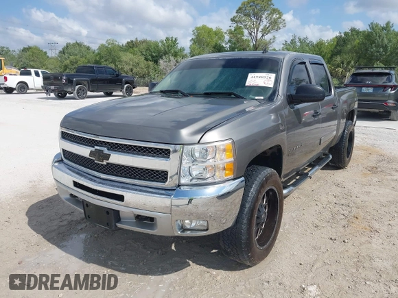 2012 Chevrolet Silverado 1500 LT with VIN 1GCPKSE7XCF183046, listed as a IAAI auction lot 41940526 with 261,566 mi miles and . Bid and sale history available at DreamBid. Image 2.