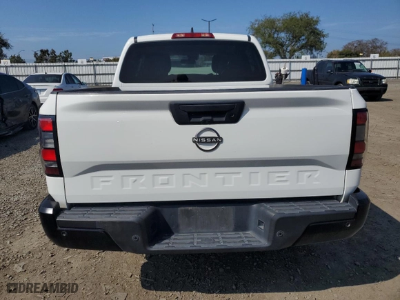 2022 Nissan Frontier SV with VIN 1N6ED1EJ6NN642344, listed as a Copart auction lot 50182595 with 81,228 mi miles and Salvage Title. Bid and sale history available at carsss.com. Image 6.