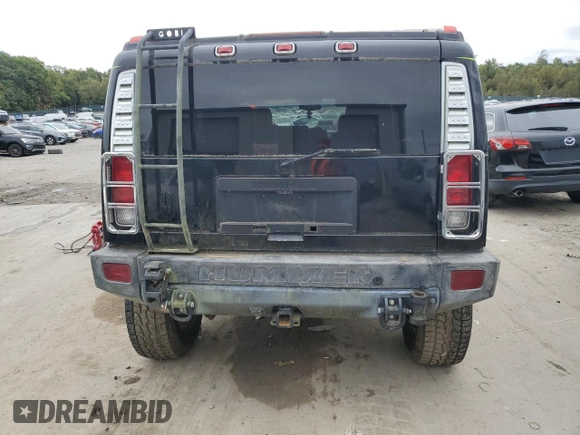 2006 Hummer H2 with VIN 5GRGN23U76H113527, listed as a Copart auction lot 72852734 with 280,429 mi miles and Clean Title. Bid and sale history available at carsss.com. Image 6.