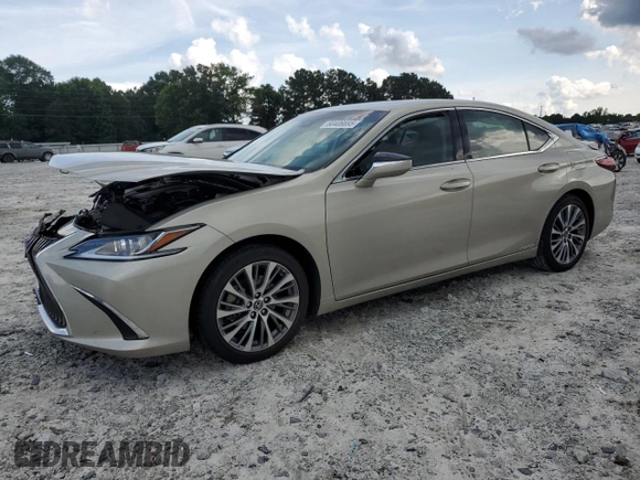 2020 Lexus ES 300h with VIN 58AD21B12LU008691, listed as a Copart auction lot 60406695 with 78,169 mi miles and Salvage title. Bid and sale history available at DreamBid. Image 1.