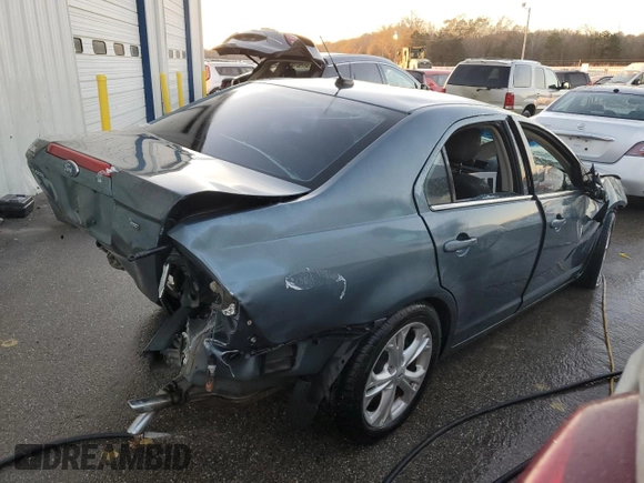 2012 Ford Fusion SE with VIN 3FAHP0HA5CR222006, listed as a Copart auction lot 86171924 with Not provided miles and Salvage title. Bid and sale history available at DreamBid. Image 3.